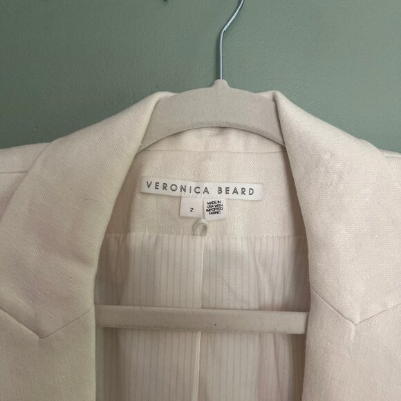 NWOT Veronica Beard Hosanna Linen Dickey Jacket (Size 2) - Picture 7 of 10